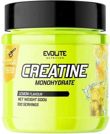 Creatina monohidrata, 500g, pudra, Evolite, Cresterea masei musculare
