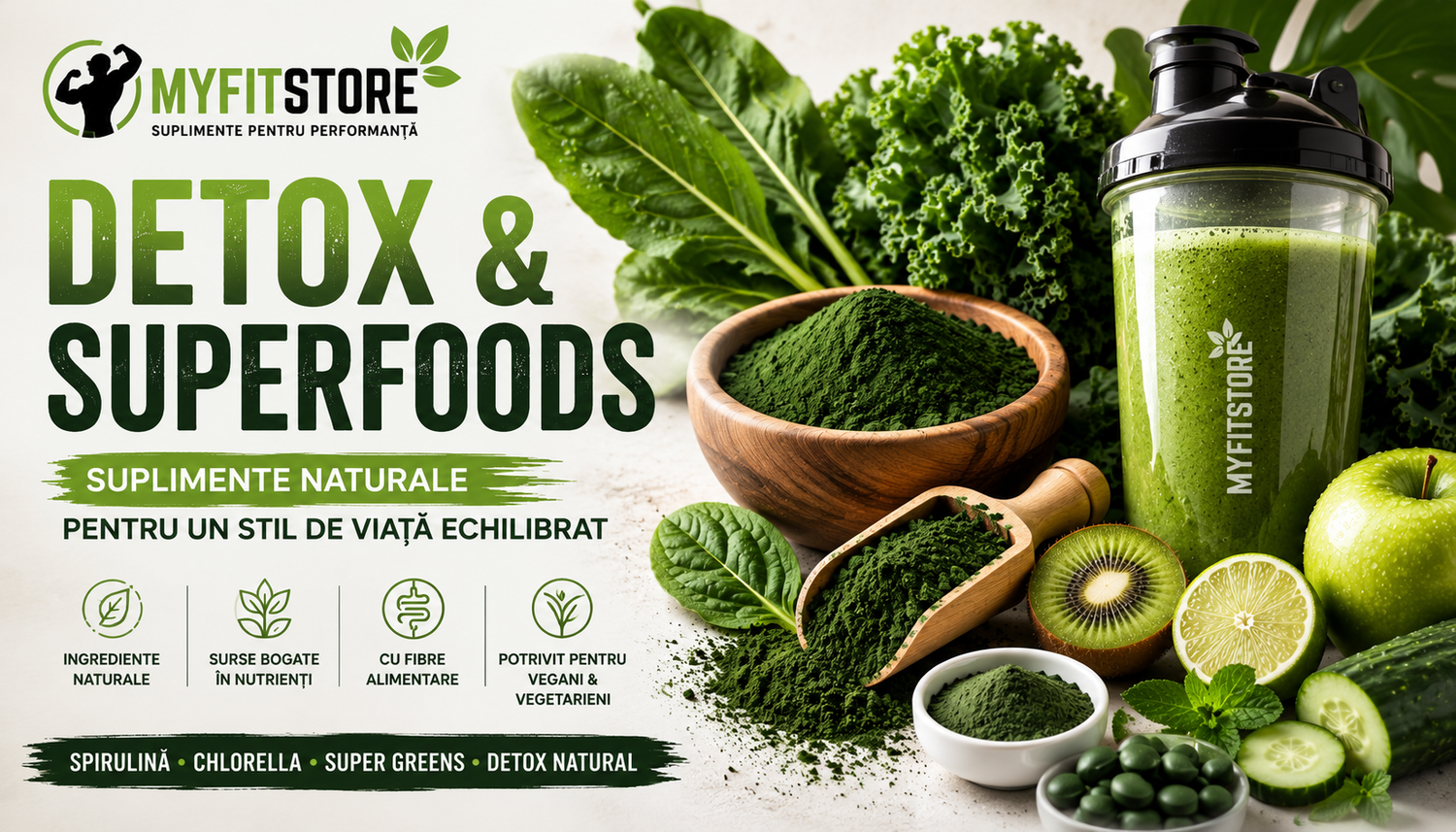 Detox & Superfoods – Suplimente Naturale pentru un Stil de Viață Echilibrat