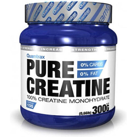Creatina pura, pudra, 300g, Quamtrax, Supliment crestere masa musculara