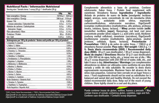 Izolat proteic din zer (recuperare rapidă, digestie optimă) – 1360g / 45 porții | ZOOMAD LABS