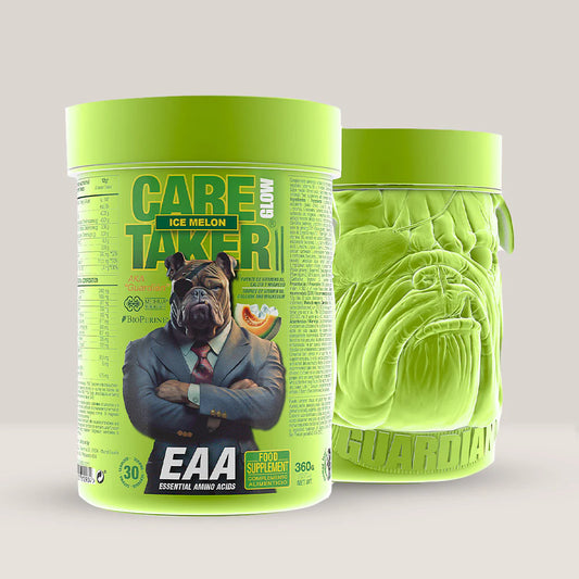 CARETAKER® II EAA Glow (recuperare musculară, protecție anti-catabolică) – 360g / 30 porții | ZOOMAD LABS